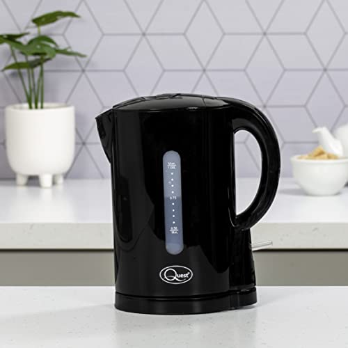 Quest 35039 1 Litre Kettle, Black