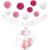 just married girlande jute 💞Für unvergessliche Bilder.Perfekt zur Dekoration.Einfach aufzubauen