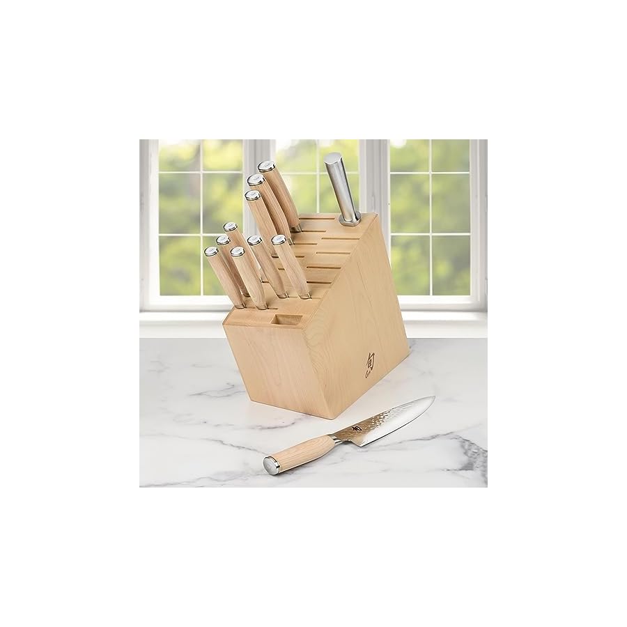 Shun-Premier-12-Piece-Knife-Block-Set Shun Premier 12 Piece Knife Block Set