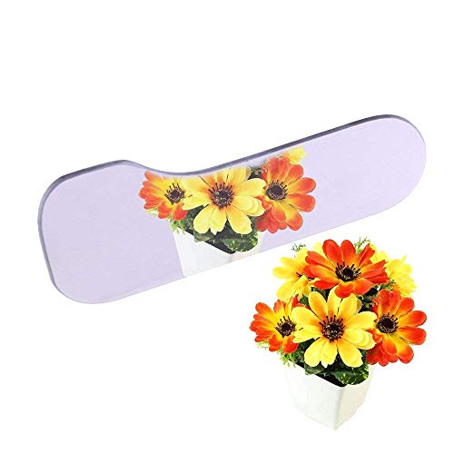 5Pcs Dental Mirror Pofessional Intraoral Mirror Photographic Mouth Mirror Double Side Reflector Rhodium Plated Anti-sctraching Surface