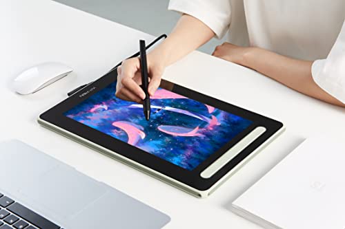 Image of XP-Pen Artist 12 2nd Gen Display Tablet 11.9-inch Pen Tablet with tilt Support, 8 Shortcut Keys, 8192 Levels of Pressure Sensitivity, X3 Elite Stylus and Fully-Laminated Display-Blue