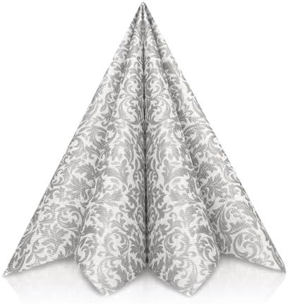 Airlaid Servietten „Franziska“ In Apfelgrün – 40x40 Cm, 50 Stück, Stoffähnlich Für Hochzeit, Taufe & Feste