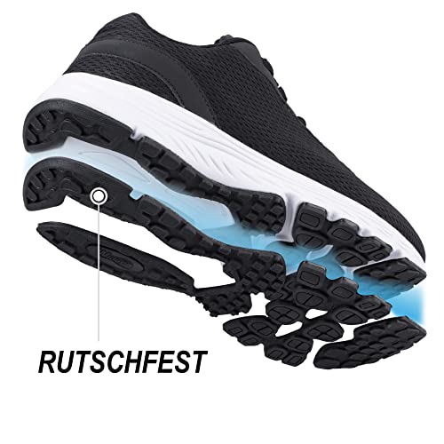Knixmax Outdoor Laufschuhe für Herren mit weitem Fuß leichte und atmungsaktive Turnschuhe Sport-Outdoor-Turnschuhe geeignet zum Gehen Joggen und Fitness EU41-46 - Image 5
