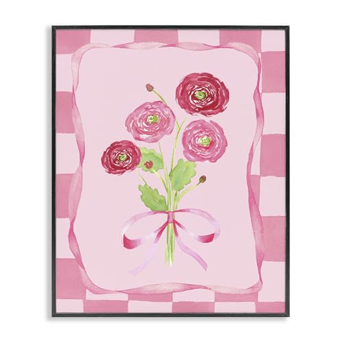 Tableau Ranunculus Nina Jacobs giclée encadrée Stupell Industries 35,6x27,9 cm