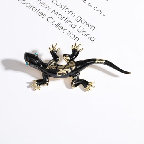 Image of women's animal brooch, rhinestone pearl cubic zirconia high-end temperament animal insect brooch clothing paired with jackets, pins, brooches suitable for women and girls