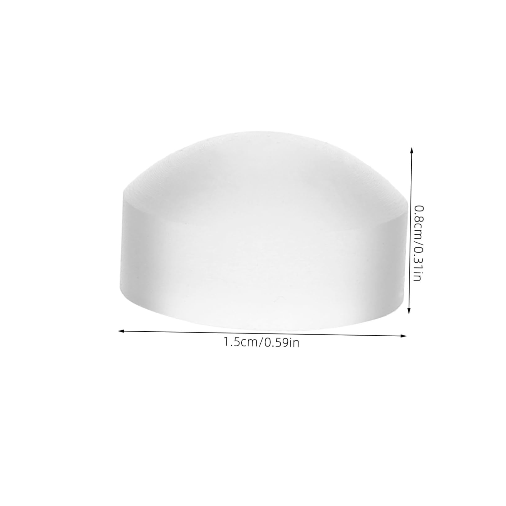 OSOLADY 2pcs Billiard Stick Tips Replacement for Pool Snooker Premium Leather Tip Kit for