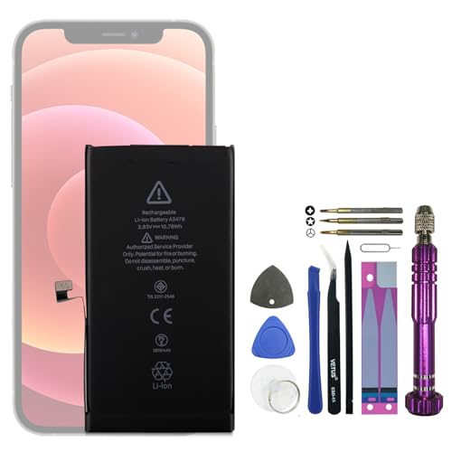 Batterie iPhone 12 / 12 Pro Vvsialeek A2479 avec kit d'outils
