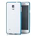 Produktbild Saxonia. Aluminium Bumper Samsung Galaxy Note 4 Ultra Slim Alu Case Rahmen Hellblau