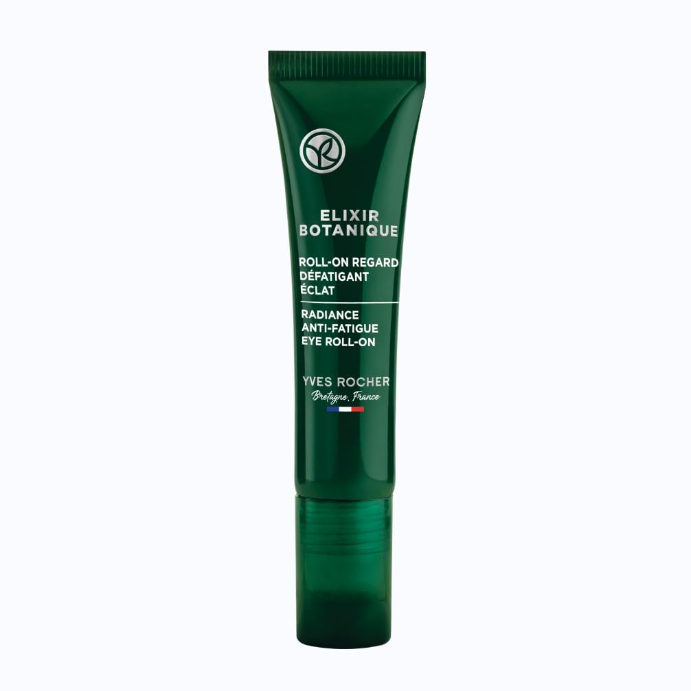 Yves Rocher ELIXIR BOTANIQUE - Roll-On Anti-Müdigkeit - Augenpflege - Anti-Müdigkeits-Effekt für strahlende Augen - 15 ml