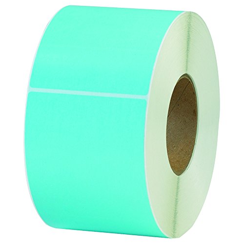 Étiquettes transfert thermique 10,2x15,2 cm bleu clair haute visibilité en lot de 4