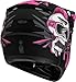 GMAX MX-46Y Unstable Helmet (Black/Pink, Youth Medium) - FMVSS 218 Approved