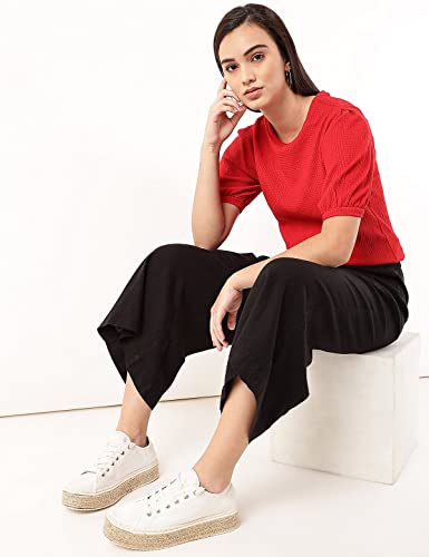 Image of Marks & Spencer Women's Regular Blouse (T43 7840K Red XS)