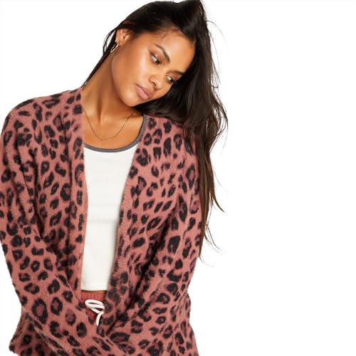 Image of Volcom Women's Lived in Lounge Open Front Throw Sweater