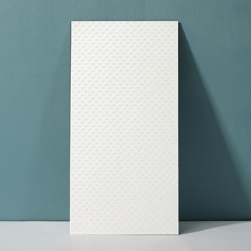 Haimin Wall Panels Peel and Stick PVC 3D Wall Panels 10 Pieces 23.6x11.8in (19.4 Sq. Ft. Coverage) Lightweight Textured Faux Rattan Pattern Look Tile Ideal for Kitchen Bathrooms Living Rooms Bedrooms by Haimin - Image 8