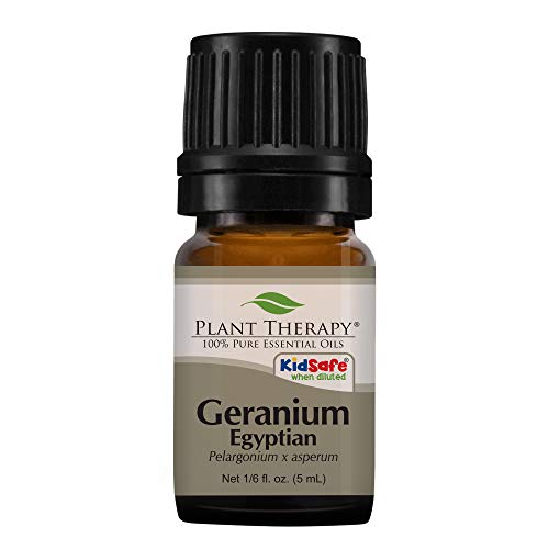 Plant Therapy Geranium Egyptian Essential Oil 100% Pure, Undiluted, Natural Aromatherapy, Therapeutic Grade