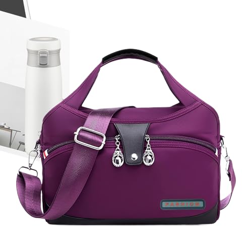 Borsa Tote Da Lavoro Impermeabile Antifurto - Borsa A Spalla Donna Con Regolabile | Tote Capiente Per Viaggio, Scuola, Palestra 