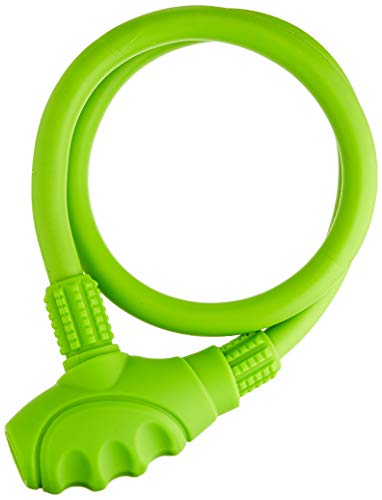 Serrure de câble Prophete Memory Lock antivol vélo vert flexible 800 mm de diamètre 15 mm
