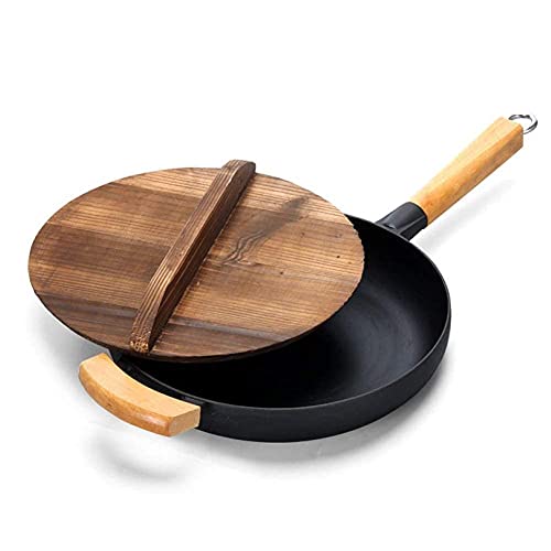 QZH Olla para el hogar, Utensilios de Cocina Sartén sartén Antiadherente Olla para Humo Olla Gruesa sartén sin Recubrimiento panqueque Huevo Frito Olla para bistec Frito Utensilio de m