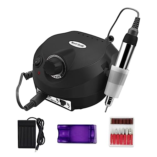 Taladro de uñas profesional y lijadora eléctrica OXOAMP de 35000RPM para manicura