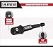 ARES 70000-3-Inch Impact Grade Socket Adapter Set - Turns Impact Drill Driver into High Speed Socket Driver - 1/4-Inch, 3/8-Inch, and 1/2-Inch Drive