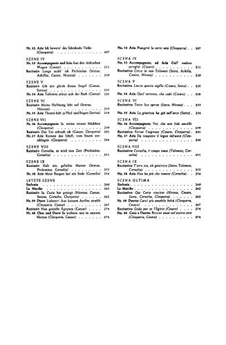 Julius Caesar: German, Italian Language Edition, Vocal Score (Kalmus Edition) (German Edition) - Image 6