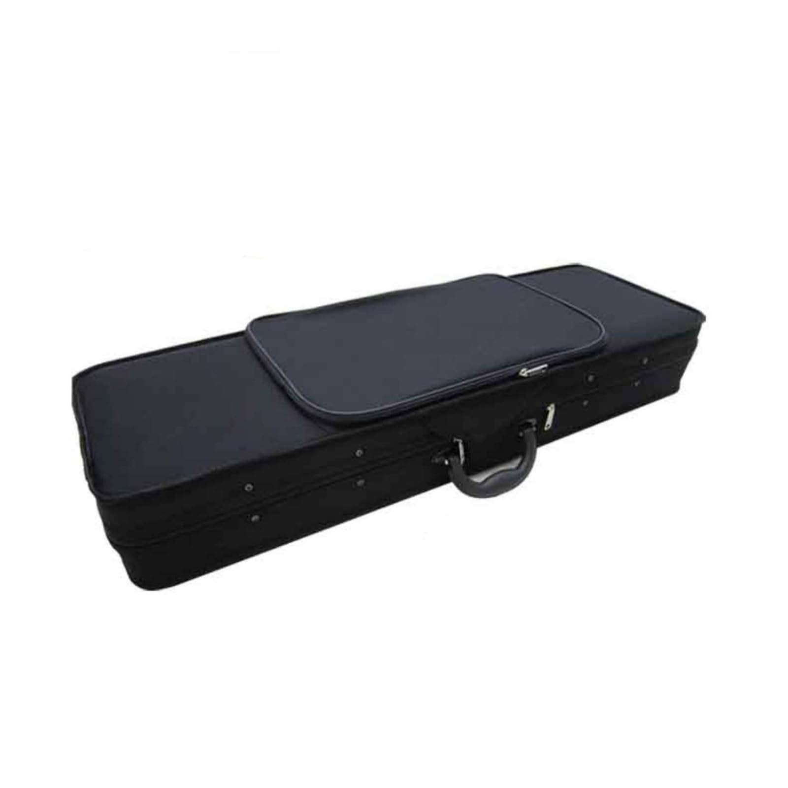 Colcolo Custodia per Violino Rigida Custodia Scatola Case Rettangolare Protezione Antiurto Interno Imbottito Sagomato Compartimenti Accessori Maniglia, 4/4
