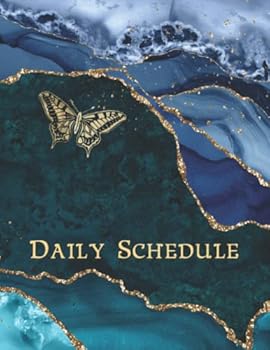 Paperback Daily Schedule: Notebook For Efficient People. Organize Your Life Book