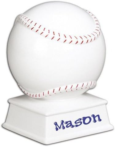 Amazon Co Jp Personalized野球貯金箱 ベビー マタニティ
