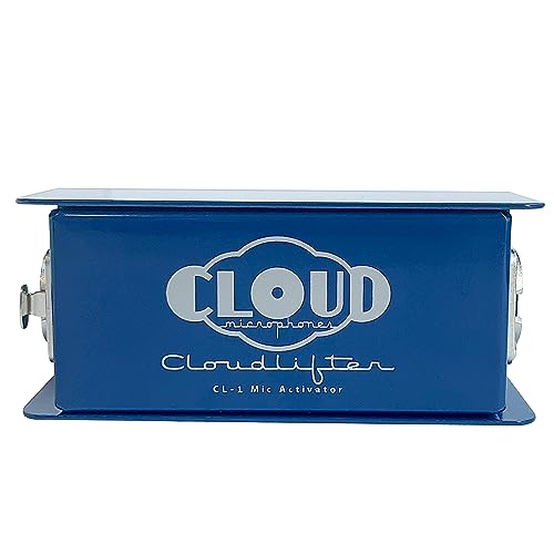 Cloud Microphones Cloudlifter CL-1 Activator Microphone Preamp, Blue/White - Phantom Power, High Impedance Input, Ultra-Clean Gain