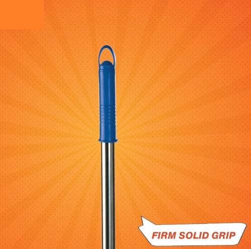 Image of KAVIRA Spin Mop Refill Set | Replacement Microfiber Mop Head & Mop Stick Only | Compatible with Standard Spin Mop Buckets | Floor Cleaning Pocha Refill