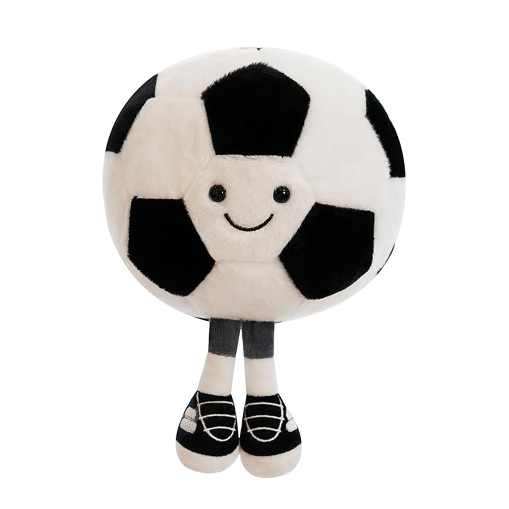 TONGMAN 13.7" Football Plush Toys Soft Stuffed Sport Throw Pillow Plush Ball Gift | Football Plush | for Sports Fans (Football)
