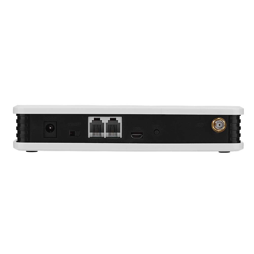 Yunir La telefonia Wireless a Quella cablata Il Lavoro gsm 24 Ore su 24 può collegare la Cabina telefonica Supporto per Presa di Linea telefonica RJ-11 Scheda di Supporto 2G/3G/4G(EU Plug)