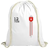tunesien trikot sassi  ShirtStreet Tunisia Soccer World Cup Fussball WM Fanfest Gruppen natur Turnbeutel Rucksack Gymsac Streifen Trikot Tunesien, Größe: onesize,weiß natur