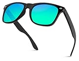 WearMe Pro - Wayfarer Sunglasses Revo Large Mirror Lens Sunglasses