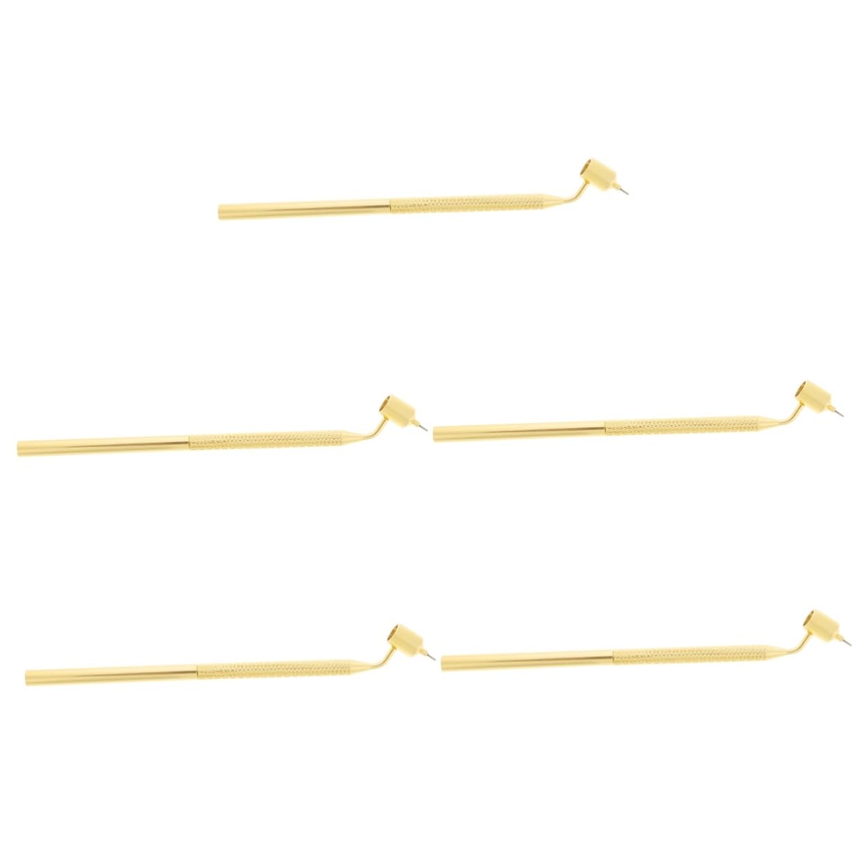 NUOBESTY 5 Pezzi Penna Di Scrittura Liquida Penna Di Disegno A Tratteggio Di Vernice Per Pneumatici Linea Fine Di Vernice Di Riparazione Graffi Per Auto Fodere Sottili