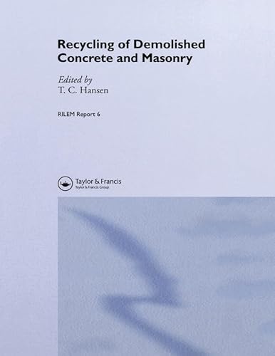 Recycling of Demolished Concrete and Masonry (English Edition) - Hansen, T.C.