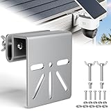 【Heavy-Duty & Weatherproof】: Built with rustproof stainless steel, this gutter camera mount withstands rain, snow, and harsh weather. Holds security cameras securely without wobbling—total peace of mind for outdoor safety. 【No Drilling! Gutter-Mount ...