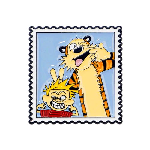 Image of Cute Enamel Pins Cartoon Lapel Pin Brooch Badge for Backpack Jackets Funny Tiger Pins for Gift Anime Enamel Pin for Clothing Hat Decoration