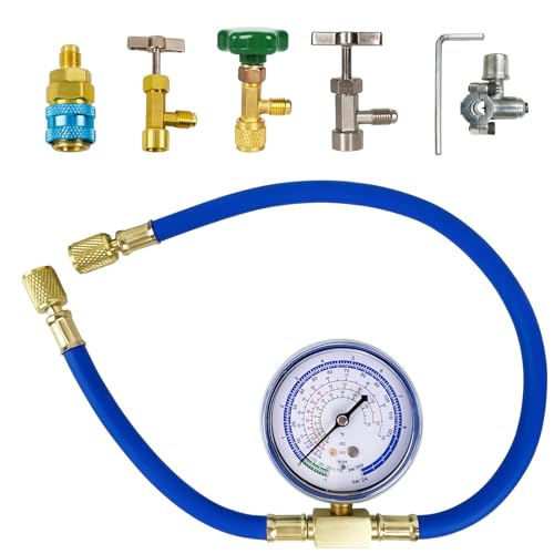 BACOENG R134a Refrigerant Recharge Kit, AC AUTO...