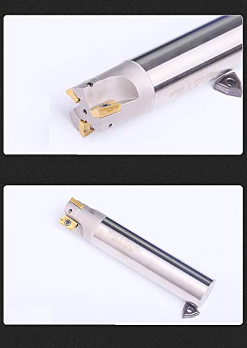 Herramienta de torneado BAP400R C25-25-200-2T para torno miniatura 5