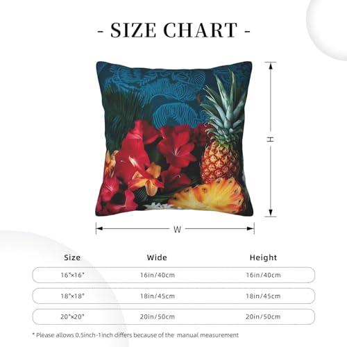Housse de coussin velours côtelé de haute qualité 40x40 imprimé fleurs
