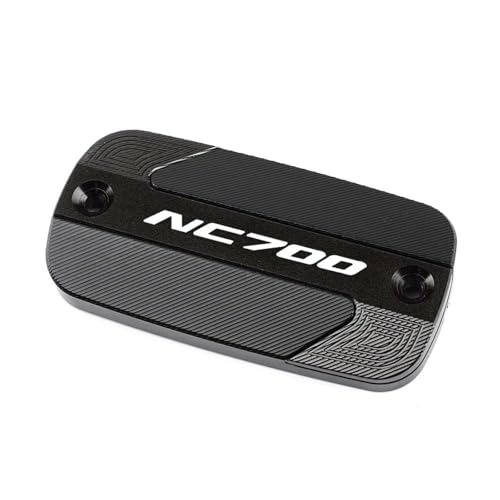 Couvercle de réservoir liquide frein avant alu noir pour Honda NC700S NC700X 2012-2025