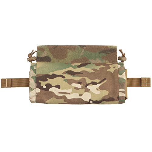 WarmHeartting Tactical Roll Up Dump Pouch IFAK Bolsa de Bolsillo de Almacenamiento Plegable de Nailon EMT Trauma Pouch Everyday Carry First Aid Pouch para Chest Rig, CP Cover