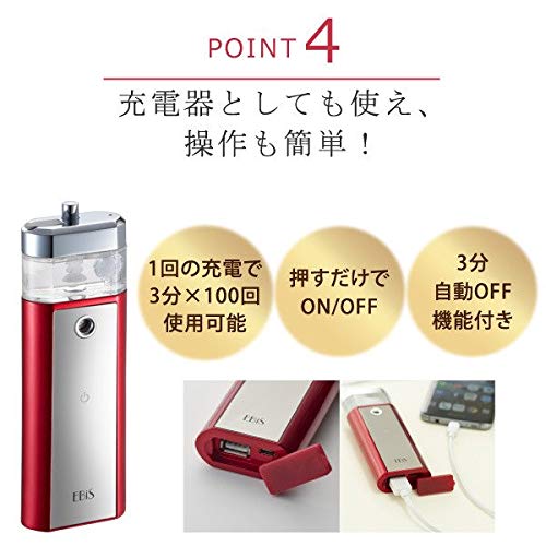 Amazon.co.jp: エビス化粧品(EBiS)トルマリンミスト スチーム美顔器