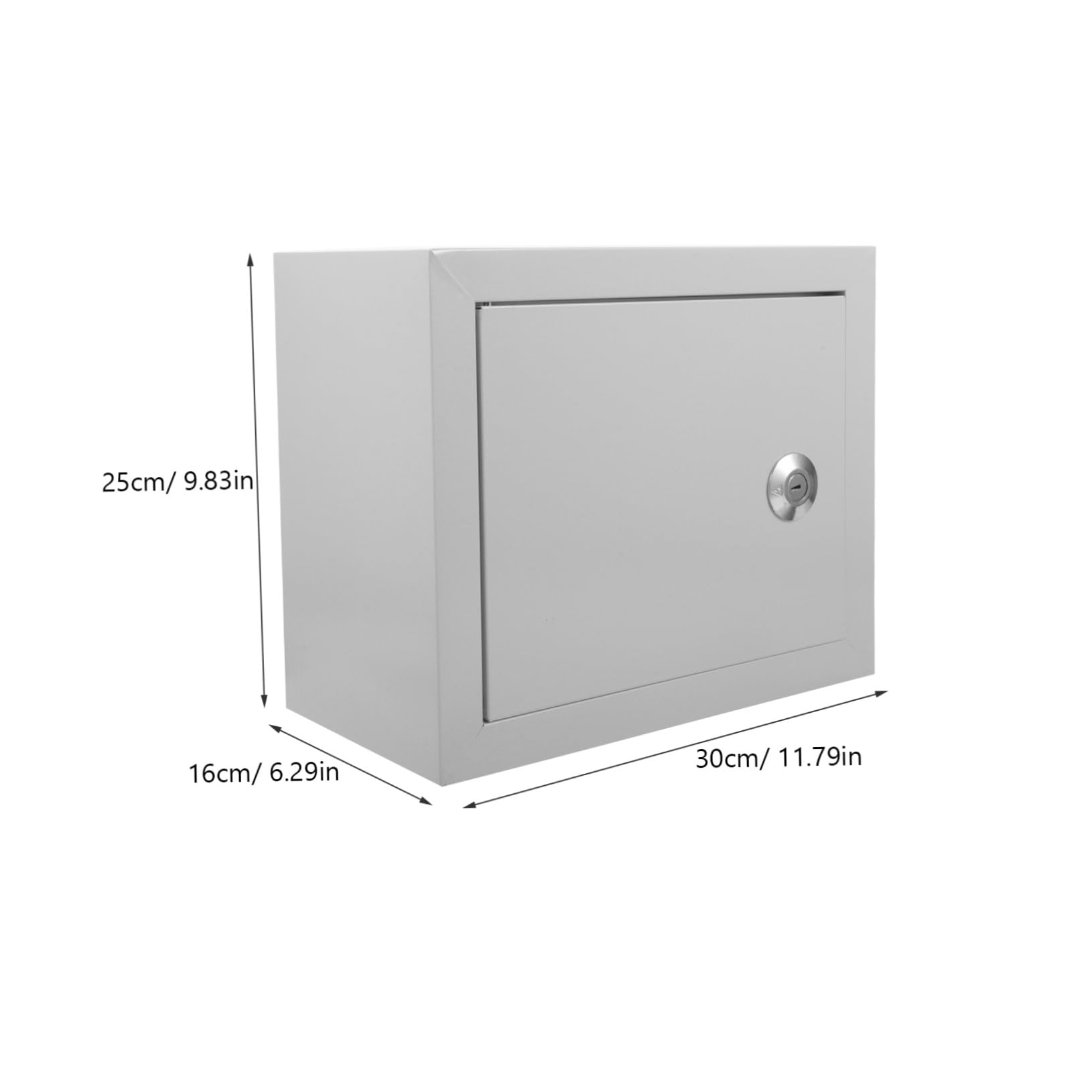 Caja de Conexiones Eléctricas para Exteriores Diseño Montado en Pared, Material Aluminio y Gran Capacidad Adecuado para Entornos Residenciales y Comerciales