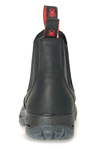 REDBACK UBBK BOOTS US 10 AU-UK 9 Black Slip-On Full Grain Leather Boot3