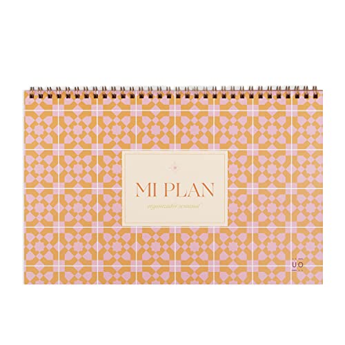 UO Organizador Semanal Planificador Ahora, Días sin enumerar, 60 páginas, Papel 90 gramos, tamaño 280x180mm, 22PPPLAH