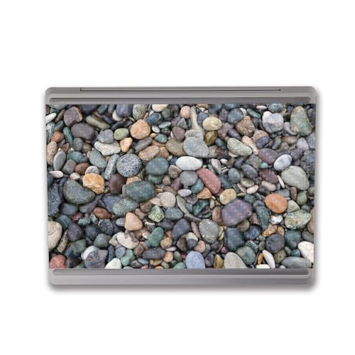 Image of MightySkins Carbon Fiber Skin Compatible with Microsoft Surface Laptop Go 3 (2023) Full Wrap Kit - Riverbed | Protective, Durable Textured Carbon Fiber Finish | Made in The USA