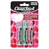 ChapStick Sweet Valentine Gift Lip Balm, Hydrating & Moisturizing Lip Care For Dry, Chapped Lips, Limited Edition Flavors, 3 Pack Variety, 0.15 OZ EA