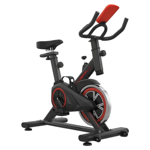 Bicicleta Ergométrica Bike Spinning Academia Fitness Exercícios Cardio e Emagrecimento Design Confortável e Ajustável Ideal para Casa Silenciosa Premium